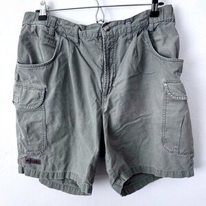 Columbia mens outdoor cotton cargo hiking shorts Size 34